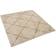 Beliani Mutki Svart, Beige 200x200cm