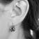 Dyrberg/Kern Louise Earrings - Gold/Vintage Rose