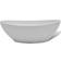 vidaXL Lavabo De Baño Con Grifo Mezclador Cerámica Ovalado Blanco