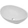 vidaXL Lavabo De Baño Con Grifo Mezclador Cerámica Ovalado Blanco
