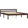 vidaXL Solid Pine 60cm Sängram 120x200cm