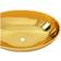 vidaXL Lavabo 45x33x13.5 cm Cerámica Dorado