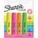 Sharpie Fluo XL Highlighter Chisel Tip Assorted 4 Pack