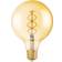 Osram Lampadina LED, E27 globo, ambrato, luce calda, 4W= 250LM (equiv 25 W) 300