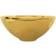 vidaXL Lavabo 32,5x14 cm Cerámica Dorado