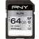 PNY Elite SDXC muistikortti (64 GB)