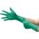 Ansell TouchNTuff 92-605 Guantes Desechables de Nitrilo, Sin Polvo, Alta Protección Química y Mecánica, Seguridad Alimentaria, Guantes Multiusos Profesionales, Verde, Talla (100 Guantes)