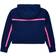 NIKE Older Kid's Hoodie - Blue Void/Fire Pink/Fire Pink