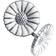 Georg Jensen Daisy Earrings - Silver/White