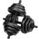 tectake Dumbbell Set 2x10kg
