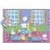 Lisciani Peppa Pig Giant Floor Peppa at School 24 Pieces