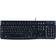 Logitech K120 Corded Keyboard Nordic Colore Nero