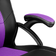 tectake Mike Gaming Chair - Black/Purple