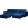 Beliani Aberdeen Left-Hand Soffa 267cm 4-sits