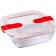 Pyrex Cook & Heat Microwave Square Boîte alimentaire 1L