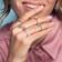 Caroline Svedbom Nani Ring - Gold/Transparent