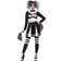 Smiffys Fever Gothic Cheerleader Costume