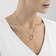 Georg Jensen Offspring Pendant Necklace - Silver/Rose Gold