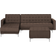 Beliani Aberdeen Right-Hand Sofa 267cm 4 Seater