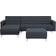Beliani Aberdeen Right-Hand Soffa 267cm 4-sits