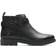 Clarks Kid's Astrol Soar - Black Leather