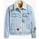 Levi's Ex-Boyfriend Sherpa Trucker Jacket - Pale Rider/Blue
