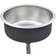 vidaXL Kitchen Sink Undermount with Strainer Stainless Steel Sink Round