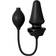 Pipedream Pump-Analplug Silikon mit abnehmbarem Schlauch Inflatable Plug Schwarz