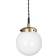 Globen Lighting Mini Alley Antique Brass/White Lampada a Sospensione 150cm