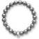 Thomas Sabo Charm Club Bracelet - Silver/Black