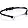 Efva Attling Take No Shit Bracelet - Leather/Silver