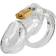 CB-X CB-6000 Chastity Cage Transparente 37 mm