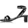 Balenciaga Round Sandal 40mm - Black/White