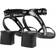 Balenciaga Round Sandal 40mm - Black/White