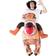 bodysocks Inflatable Deluxe Adult's Dinosaur Riding Costume