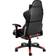 tectake Silla de oficina Racing Premium negro/rojo