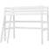 HoppeKids Premium Halfhigh Bed with Slant Ladder 35.4x78.7"