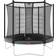 BERG Trampoline Favorit Regular 200 Grey Filet de Securite Comfort