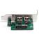 StarTech 3 Port 2b 1a 1394 Mini PCI Express FireWire Card Adapter MPEX1394B3