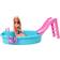 Barbie Blonde Doll Pool Playset with Slide & Accessories