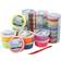 CChobby Foam Clay Glitter Assorted Colours Tubs 28-pack