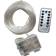 24hshop 71631 White Ljusslinga
