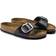 Birkenstock Madrid Big Buckle Birko-Flor - Black/Graceful Licorice