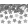 Confetti Canon Stars Silver