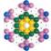 Hama Beads Maxi Stick Hanging Box 140pcs