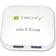 Techly IUSB3-HUB4-WH Hub USB 3.0 Super Speed 4 Porte Bianco