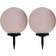 vidaXL Spherical Bedlampe 61cm 2stk