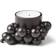 Gejst Molekyl Black Candle Holder 3.3cm