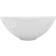 vidaXL Ceramic Bathroom Sink Basin Round - White