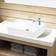 vidaXL Ceramic Bathroom Sink Basin With Faucet Hole